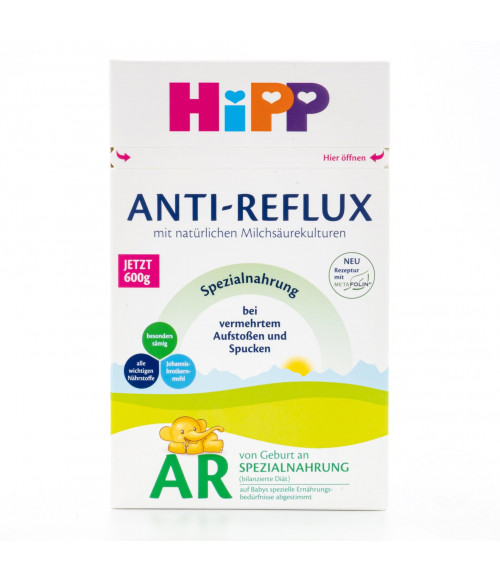 Hipp (AR) Anti-Reflux Special milk Formula (600G) 0 Months + Hipp (AR) Anti-Reflux Special milk Formula (600G) 0 Months +